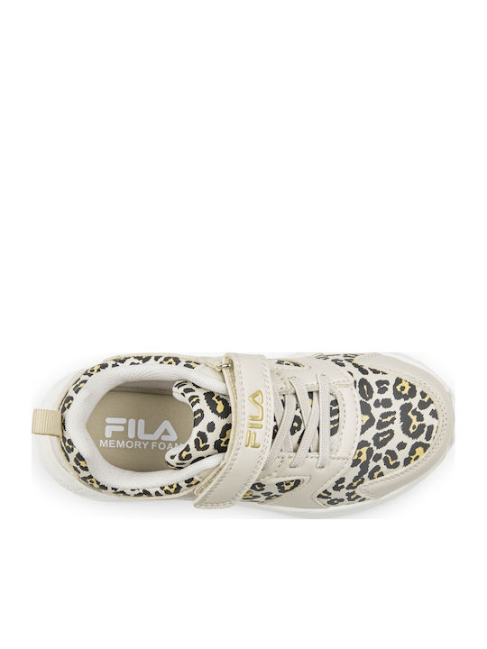 Kids Sneakers with Scratch White
