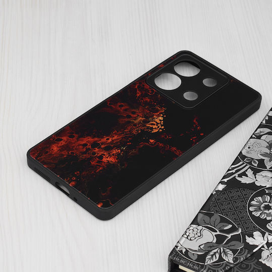 Techsuit Glaze Back Cover Σιλικόνης Κόκκινο (Redmi Note 13 5G)