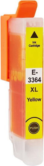 Epson T3364 Compatible Cartridge Yellow 15ml One Cartridge