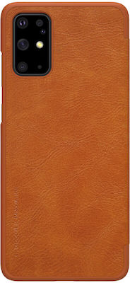 Nillkin Qin Synthetic Leather Book Brown (Galaxy S20+)