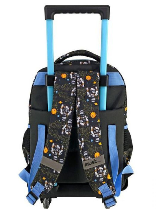 Must Rocket Travel School Bag Trolley Elementary, Elementary in Black color