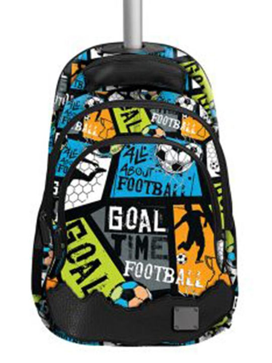 School Bag Trolley Xscape Football 249257 Graffiti