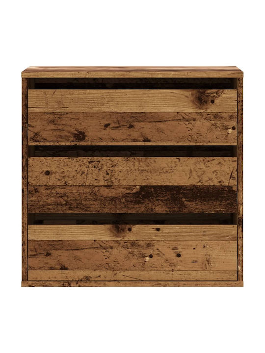 Drawers Storage Wooden L60xW41xH58cm