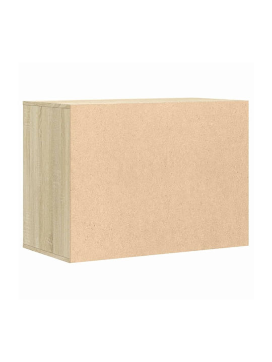 Drawers Storage Wooden with 3 Drawers L80xW41xH58cm