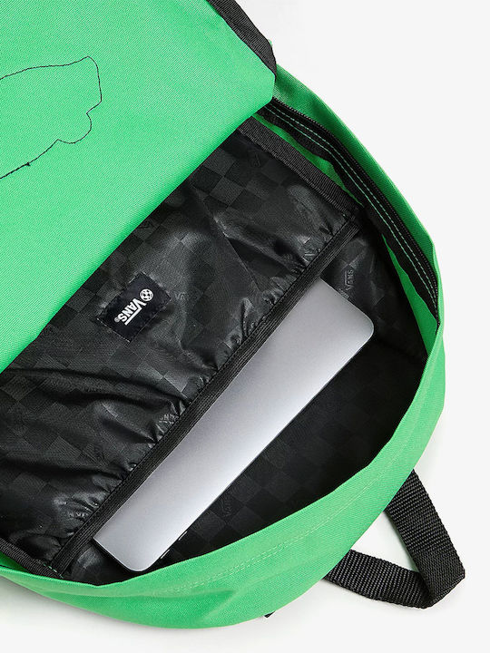 Vans Old Skool Classic School Bag Backpack Junior High-High School Green 22Liters
