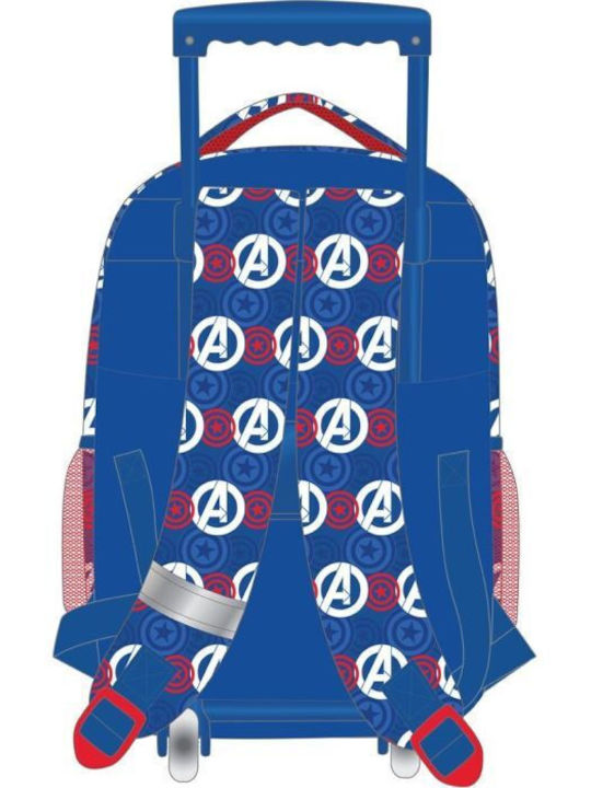 Trolley School Bag 34x20x45 Compartments Captain America