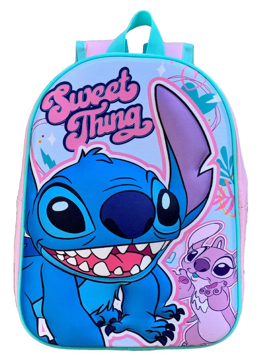 Rucksack für den Kindergarten Stitch & Angel 3D 31cm Stitch 1 Stück 50-3258