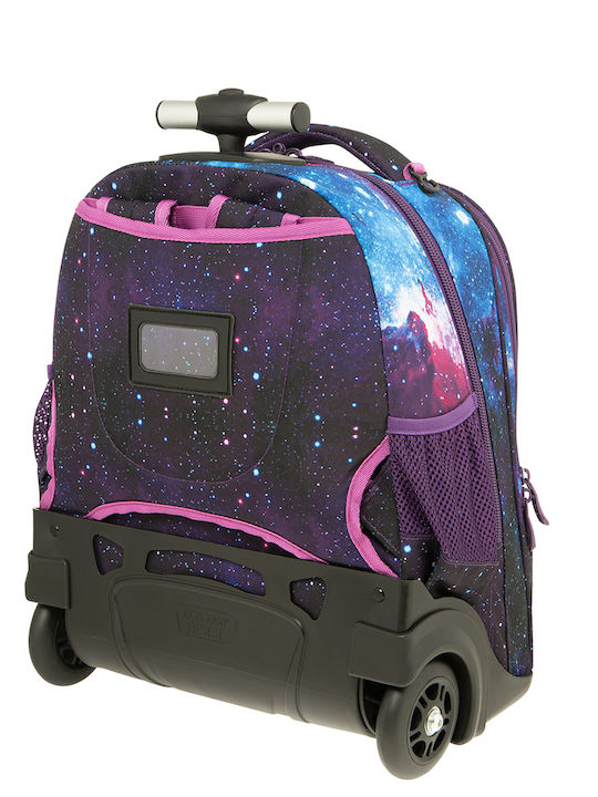 Polo Rolling School Bag Trolley Elementary, Elementary Girl On The Moon with Water Bottle Holder 30Liters 2024