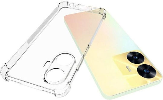 Techwave Antishock Back Cover Σιλικόνης Διάφανο (Realme C55)