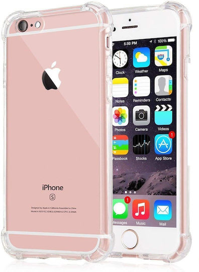 Techsuit Techsuit Umschlag Rückseite Silikon Transparent (iPhone 5/5s/SE)