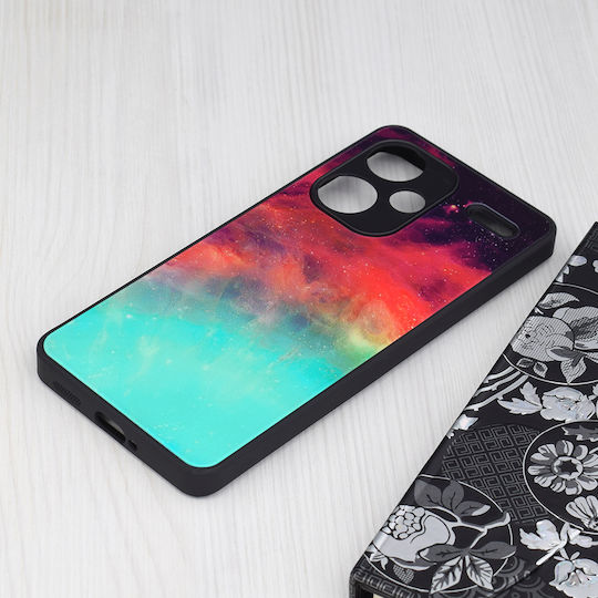 Techsuit Glaze Umschlag Rückseite Silikon Mehrfarbig (Redmi Note 13 Pro+)