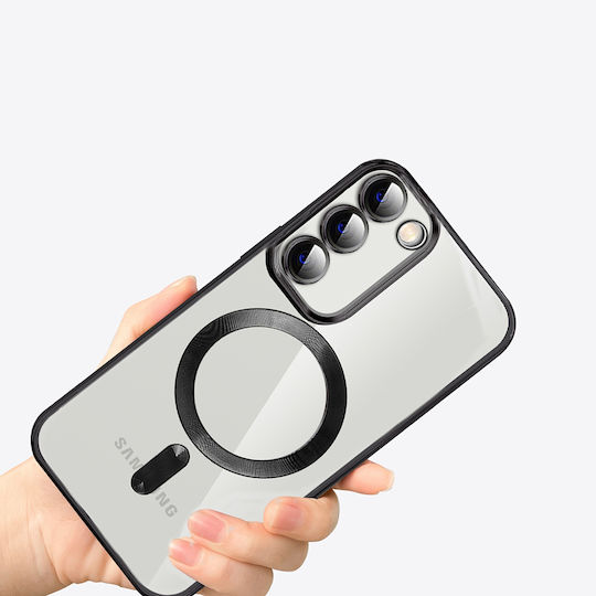 Techsuit Umschlag Rückseite Silikon Silber (Galaxy S21 FE 5G)