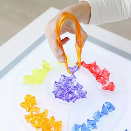 Miniland Παιδική Χειροτεχνία Set Of 15 Translucent Tweezers για Παιδιά 4+ Ετών