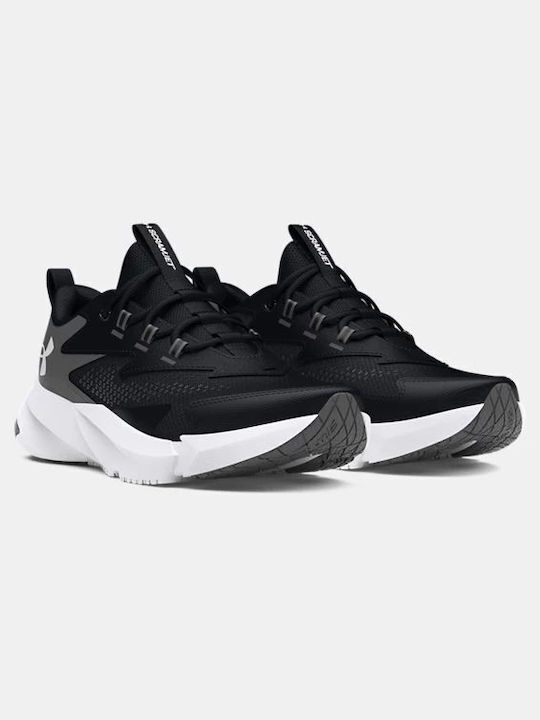 Under Armour Pantofi Sport pentru Copii Alergare BGS Scramjet 6 Negre