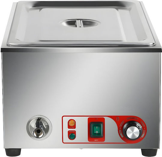 Dynamic Θερμαινόμενη Βιτρίνα Μπεν Μαρί με Ισχύ 1200W Π66 x Β54 x Υ22 εκ.