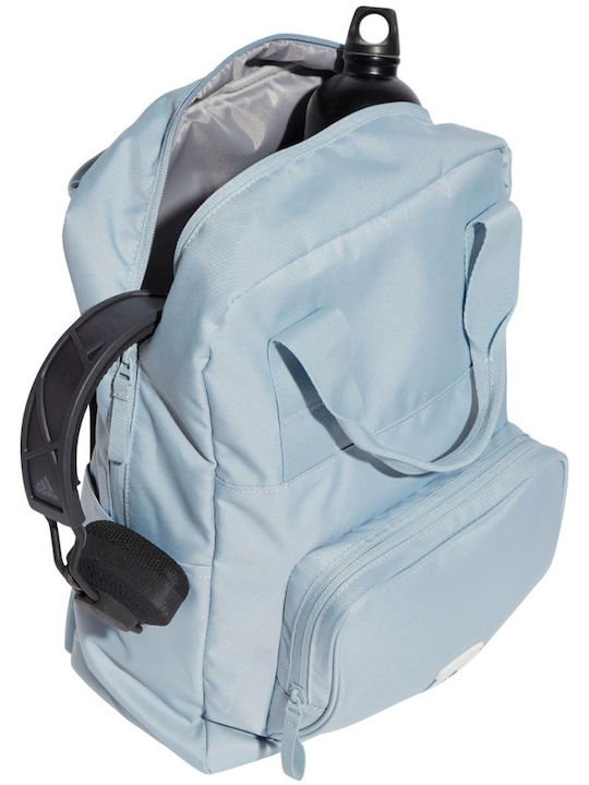 adidas Prime Schulranzen Rucksack Junior High-High School Hellblau mit Flaschenhalter 20.75Liter