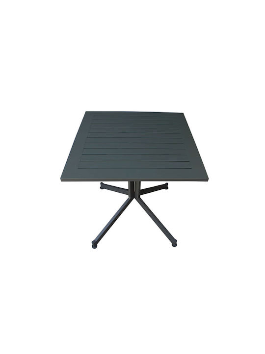 Madison Dining Room Set for Small Outdoor Spaces 3 Pieces Anthracite