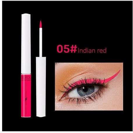 Derol Πινέλο Eye Liner Indian Red, 05 4ml