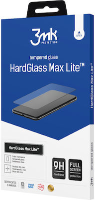 3MK Hardglass Max Lite 0.3mm Full Face Tempered Glass Μαύρο (Poco X6)