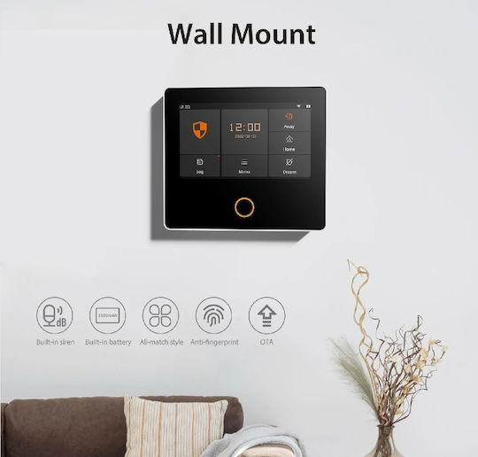 Staniot Wireless Alarm System with 2 Motion Detectors , 5 Door Sensors and 2 Remotes (Wi-Fi)