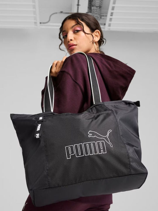 Puma Core Γυναικεία Τσάντα Shopper Ώμου Μαύρη