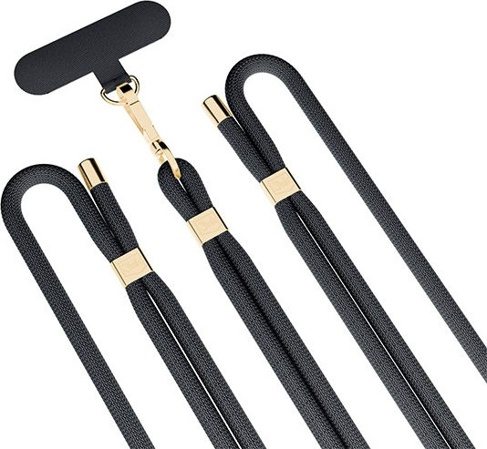 3MK Neck Strap for Mobile Phones Black