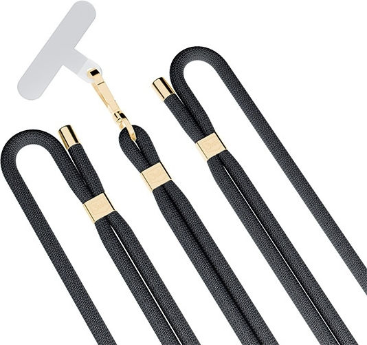 3MK Neck Strap for Mobile Phones Black