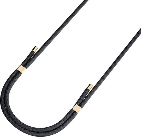 3MK Neck Strap for Mobile Phones Black