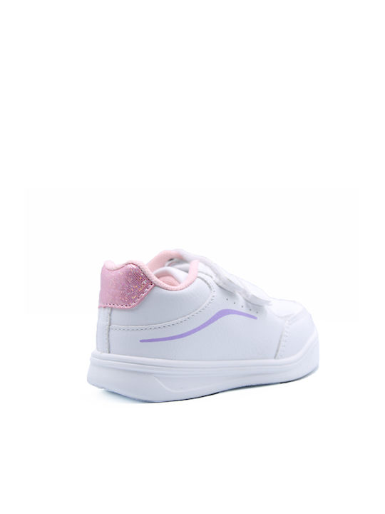 SmartKids Kids Sneakers with Scratch White