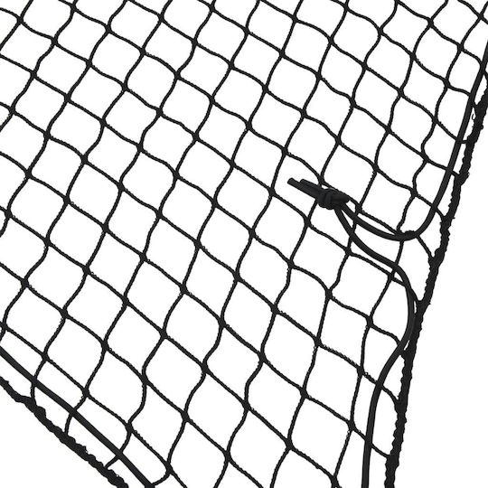 vidaXL Car Luggage Net Black 300x300cm