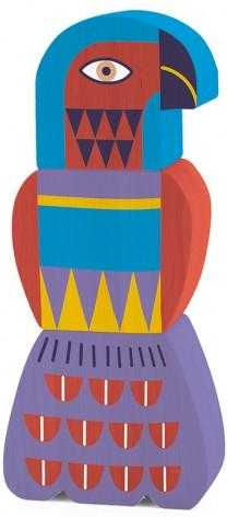 Djeco Jucărie de Construcție din Lemn Wooden Zetribu Figurine 21 pentru Copii 2+ ani+ Ani