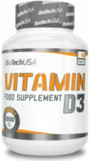 Biotech USA Vitamin D3 Vitamin for Immune System Boost & Bone Health 2000iu 60 Tablets