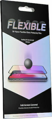 Partner Tele 5D 0.375mm Full Glue Full Face Tempered Glass Μαύρο (iPhone 12 / 12 Pro)