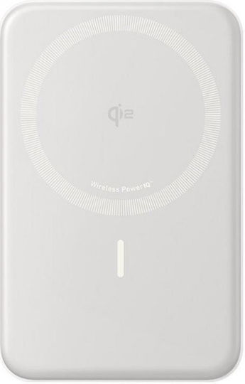 Anker MagGo A1654 MagSafe Power Bank 10000mAh 15W с USB-C порт Бял