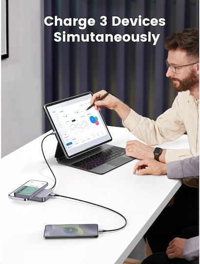 Ugreen PB206 Power Bank 10000mAh 20W with USB-C Port Gray