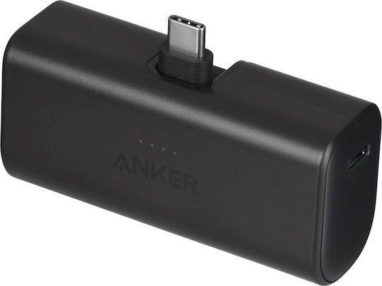 Anker Nano Power Bank 5000mAh 22.5W με Θύρα USB-C Μαύρο