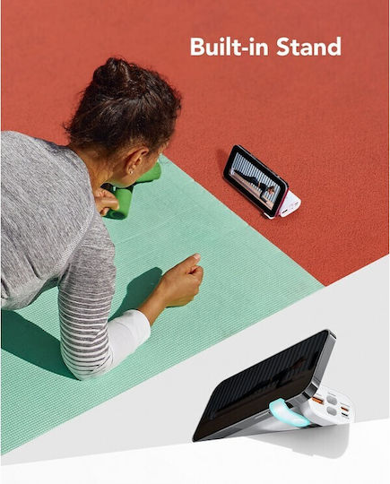 Veger W1162S Power Bank 10000mAh με Θύρα USB-A και Θύρα USB-C Λευκό