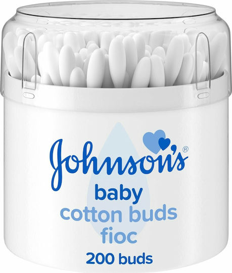 Johnson & Johnson Μπατονέτες σε Ανακυκλώσιμη Συσκευασία 200τμχ