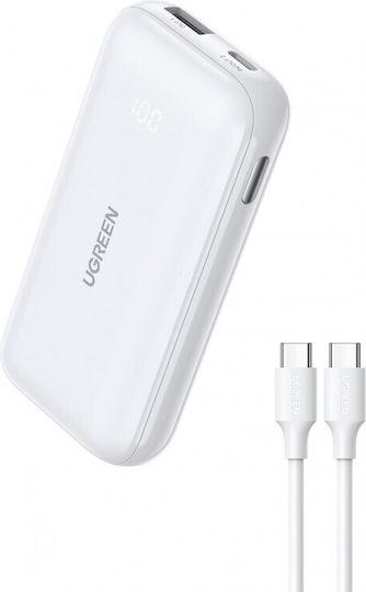 Ugreen PB501 Power Bank 10000mAh 30W Power Delivery / Quick Charge 3.0 White