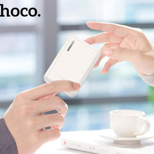 Hoco J115 Power Bank 5000mAh Λευκό