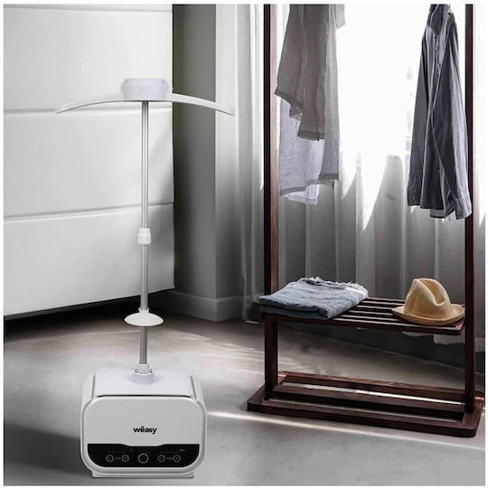Wëasy Ατμοκαθαριστής Ρούχων Δαπέδου 1200W Λευκός