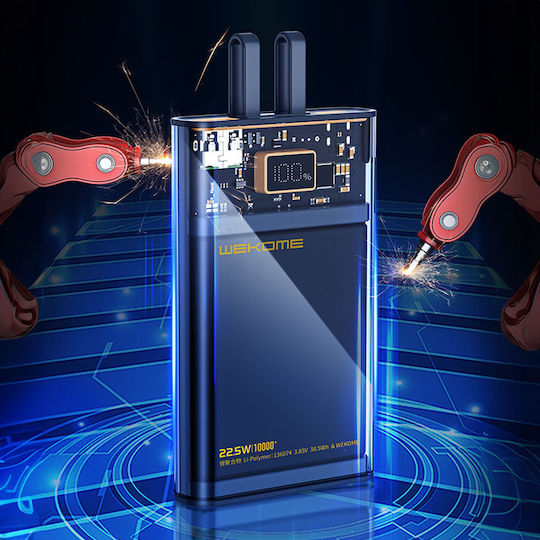 WK WP-323 Power Bank 10000mAh 20W Power Delivery / Quick Charge Black