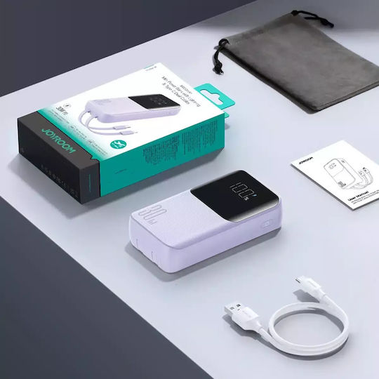 Joyroom Power Bank 10000mAh 30W Μωβ