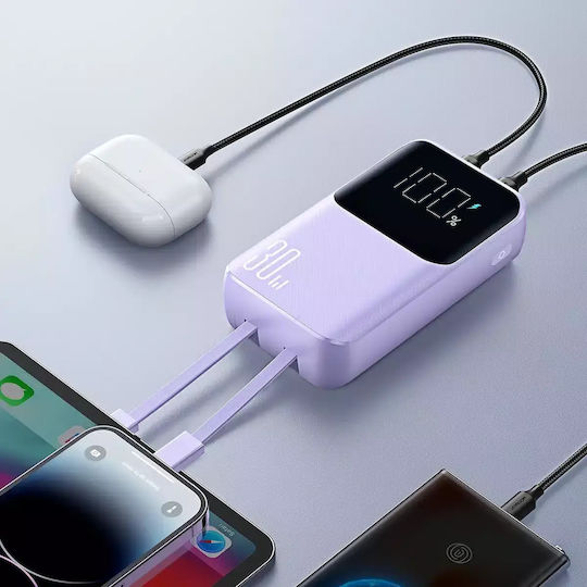 Joyroom Power Bank 10000mAh 30W Μωβ