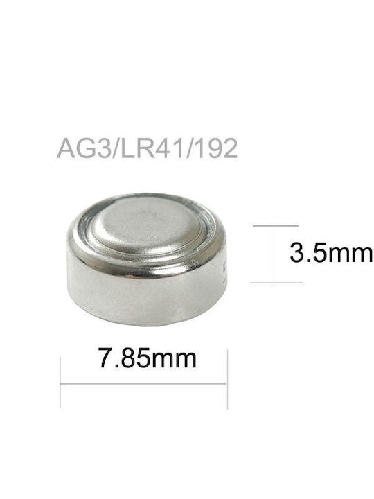 Vinnic Αλκαλική Μπαταρία Ρολογιών LR41 / SR41 1.5V 1τμχ