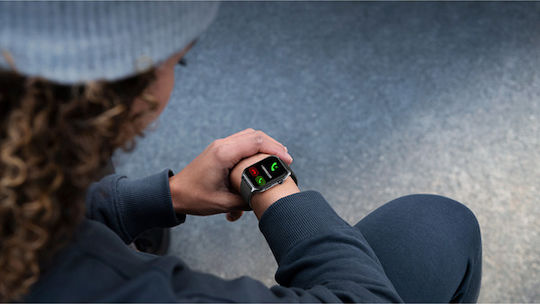 Riversong Motive 9E Smartwatch with Heart Rate Monitor (Space Gray)