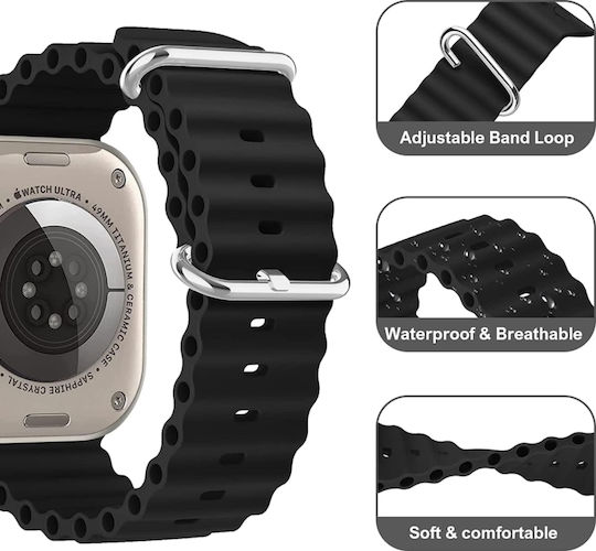Microwear T800 Ultra 49mm Smartwatch (Negru)