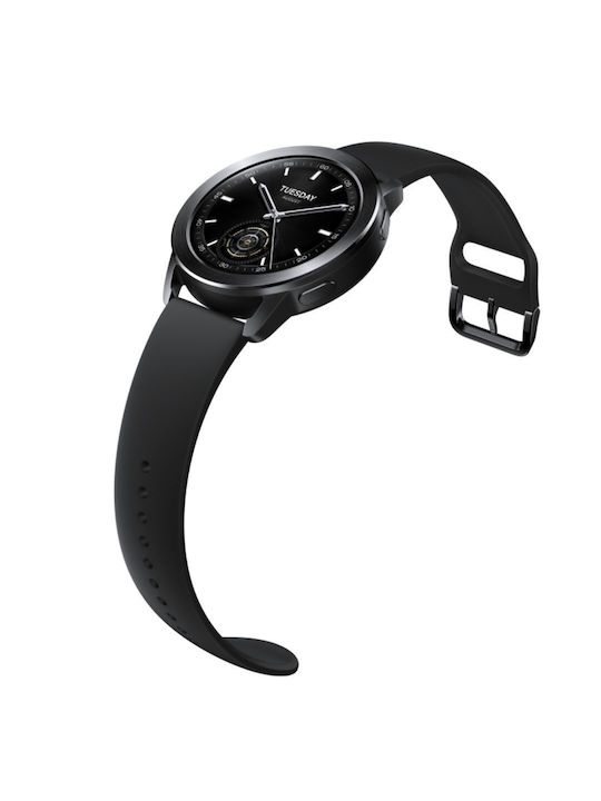 Xiaomi Watch S3 Αδιάβροχο με Παλμογράφο (Μαύρο)