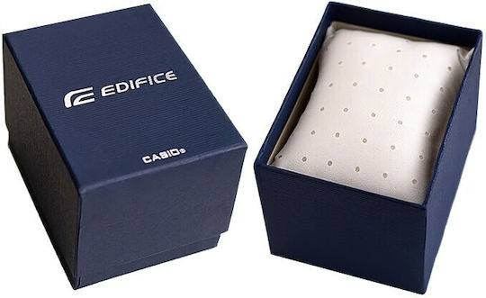 Casio ECB-30DB-1AEF Stainless Steel 52mm Smartwatch (Ασημί)