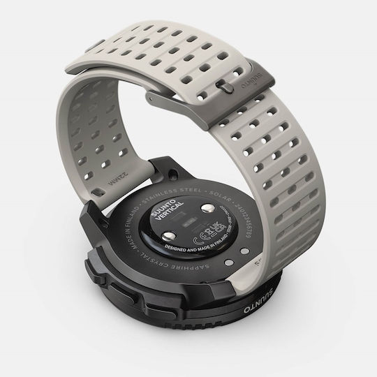 Suunto Vertical Solar Неръждаема стомана 49мм Смартчасовник с Пулсомер (Sand)